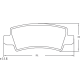 PASTILLAS DE FRENO TOYOTA COROLLA 1.6 VVT-I- SE-G 1.8 16V- XEI 1.8 2.0 16V - TRASERA