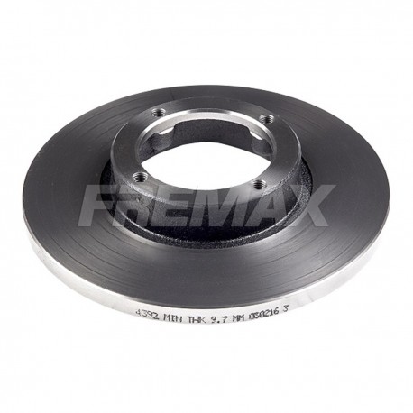 DISCO DE FRENO SOLIDO CHERY QQ 1.1 - 10/.. DELANTERO DIAM.236MM CUBO 12MM