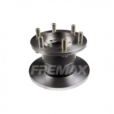 DISCO DE FRENO DELANTERO SOLIDO IVECO DAILY/NEW DAILY (D.90-H.99) (DIAMETRO 267MM-ALTURA 185MM-AGUJEROS 6)