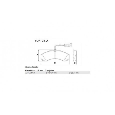PASTILLAS DE FRENO IVECO DAILY 35.10 49.10 49.12 55C16 - DELANTERA-TRASERA