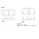 PASTILLAS DE FRENO DAIHATSU APPLAUSE CHARADE 90/94 - DELANTERA