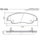 PASTILLAS DE FRENO KIA SPORTAGE 94/ - DELANTERA