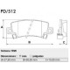 PASTILLAS DE FRENO TOYOTA COROLLA 1.6 VVT-I- SE-G 1.8 16V- XEI 1.8 2.0 16V - TRASERA
