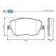 PASTILLAS DE FRENO SEAT CORDOBA IBIZA SKODA FABIA VOLKSWAGEN POLO RODADO 15 02/ - DELANTERA