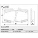 PASTILLAS DE FRENO TOYOTA HILUX SW4 LAND CRUISER LEXUS - DELANTERA