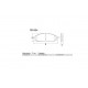 PASTILLAS DE FRENO NISSAN FRONTIER 98/04 PICK UP QUEST X-TERRA 00/02 - DELANTERA