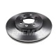 DISCO DE FRENO VENTILADO ROVER 200 SERIES 216 1.6 - 90/95 DELANTERO DIAM.262MM CUBO 22MM