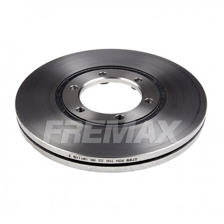 DISCO DE FRENO VENTILADO KIA BONGO K2500 2.5 CRDI - 07/12 DELANTERO DIAM.261MM CUBO 24MM