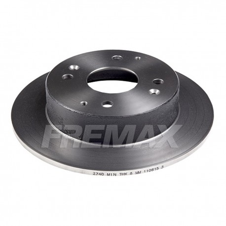 DISCO DE FRENO SOLIDO ACURA CL 2.3 / 3.0 L - 98/99 TRAS.DIAM.260MM CUBO 9MM