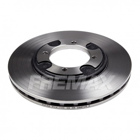 DISCO DE FRENO VENTILADO HYUNDAI COUPE 2.0 - 96/.. DELANTERO DIAM.257MM CUBO 22MM