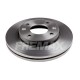 DISCO DE FRENO DELANTERO VENTILADO HYUNDAI ELANTRA (D.01-H.04) (DIAMETRO 257MM-ALTURA 46.50MM-AGUJEROS 4)