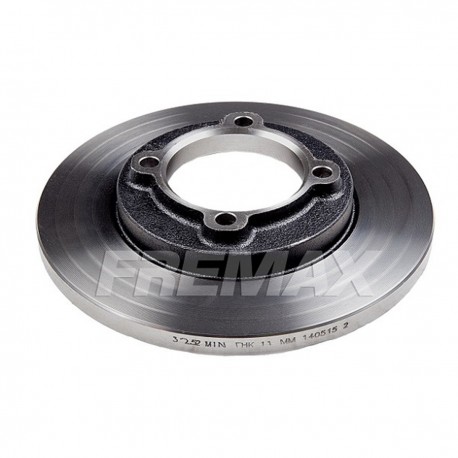 DISCO DE FRENO SOLIDO KIA PRIDE 1.3 - 92/.. DELANTERO DIAM.219MM CUBO 13MM