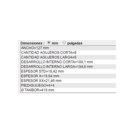 BLOQUE DE FRENO