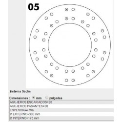 REVESTIMIENTO DE EMBRAGUE (FORRO) CHEVROLET D-20/ 40 - AGUJ FRESADOS: 20 - AGUJ PASANTES: 20