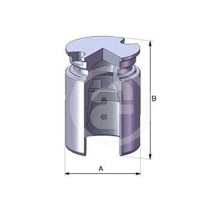 PISTON DE CALIPER TRASERO 34MM CHEVROLET ASTRA ZAFIRA CITROEN C3 PEUGEOT 307 BOXER HYUNDAI ix55 3.8 V6 4WD