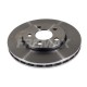 DISCO DE FRENO VENTILADO CHRYSLER CARAVAN 2.4 / 3.3 - 97/00 DELANTERO LLANTA 14`DIAM.256MM CUBO 24MM