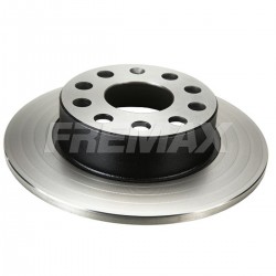 DISCO DE FRENO SOLIDO AUDI A3 1.6 16V / 1.6 FSI - 04/.. TRAS.DIAM.256MM CUBO 10MM
