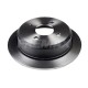 DISCO DE FRENO SOLIDO FORD ESCORT TODOS - 96/99 TRAS.DIAM.270MM CUBO 10MM