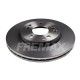 DISCO DE FRENO VENTILADO MB 190 W201 - 88/.. DELANTERO DIAM.284MM CUBO 22MM