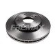 DISCO DE FRENO VENTILADO DAEWOO LEGANZA 2.0I / 2.0I 16V / 2.2I - 97/.. DELANTERO DIAM.256MM CUBO 23,7MM