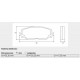 PASTILLAS DE FRENO TOYOTA COROLLA PRIUS RAV 4 III 2.2- 2.4 4WD - DELANTERA