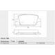 PASTILLAS DE FRENO FORD GALAXY KUGA MONDEO S-MAX LAND ROVER FREELANDER - TRASERA