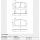PASTILLAS DE FRENO HYUNDAI ATOS ELANTRA IV I10 IX35 TUCSON KIA PICANTO SPORTAGE III - TRASERA