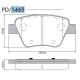 PASTILLAS DE FRENO AUDI A3 SEAT LEON VOLKSWAGEN GOLF SCIROCCO VENTO 2.0 - TRASERA