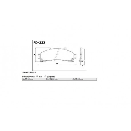 PASTILLAS DE FRENO FORD EXPLORER RANGER KIA PREGGIO MAZDA B2300 B2500 B3000 B4000 - DELANTERA
