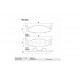 PASTILLAS DE FRENO FORD RANGER 150 250 94/96 - DELANTERA