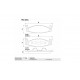 PASTILLAS DE FRENO FORD RANGER 150 250 94/96 - DELANTERA