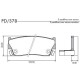 PASTILLAS DE FRENO CHEVROLET TRACKER SUZUKI SIDEKICK VITARA - DELANTERA