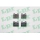 PASTILLAS DE FRENO ALFA ROMEO SPIDER BMW 2500 3500 PORSCHE 911 912 SAAB 900 99 VOLKSWAGEN FUSCA ESCARABAJO - TRASERA