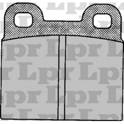 PASTILLAS DE FRENO ALFA ROMEO SPIDER BMW 2500 3500 PORSCHE 911 912 SAAB 900 99 VOLKSWAGEN FUSCA ESCARABAJO - TRASERA