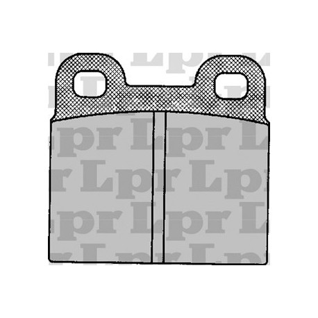 PASTILLAS DE FRENO ALFA ROMEO SPIDER BMW 2500 3500 PORSCHE 911 912 SAAB 900 99 VOLKSWAGEN FUSCA ESCARABAJO - TRASERA