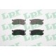 PASTILLAS DE FRENO MAZDA 626 MX6 - TRASERA