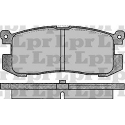 PASTILLAS DE FRENO MAZDA 626 MX6 - TRASERA