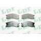 PASTILLAS DE FRENO HONDA ACCORD KIA K200 MAZDA MPV - DELANTERA