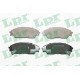 PASTILLAS DE FRENO HONDA CIVIC SHUTTLE CR-X PRELUDE GALLOPER 90/96 - DELANTERA