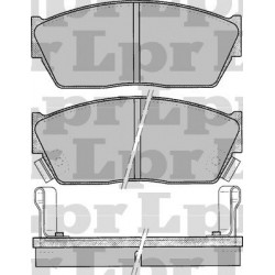 PASTILLAS DE FRENO HONDA ACCORD CIVIC I SHUTTLE 1.5 - DELANTERA