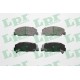 PASTILLAS DE FRENO HONDA ACCORD CIVIC LX 91/96 - DELANTERA