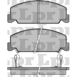 PASTILLAS DE FRENO HONDA ACCORD CIVIC LX 91/96 - DELANTERA