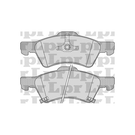 PASTILLAS DE FRENO DODGE GRAND CARAVAN VOYAGER TOWN & COUNTRY - DELANTERA