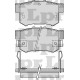 PASTILLAS DE FRENO HONDA STREAM 1,7 - 2,0 - TRASERA