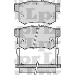PASTILLAS DE FRENO HONDA STREAM 1,7 - 2,0 - TRASERA