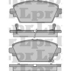 PASTILLAS DE FRENO HONDA ACCORD 1,8 16V 2,0 16V - DELANTERA