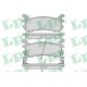 PASTILLAS DE FRENO FORD ESCORT MAZDA MIATA - TRASERA