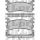 PASTILLAS DE FRENO FORD ESCORT MAZDA MIATA - TRASERA