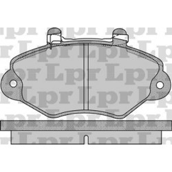PASTILLAS DE FRENO FORD TRANSIT RODADO 15 - DELANTERA