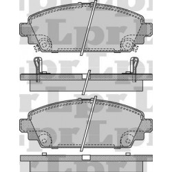 PASTILLAS DE FRENO HONDA ACCORD 1,6 16V 98-02 - DELANTERA
